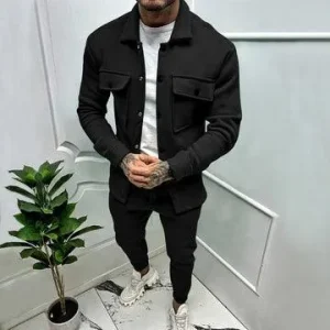 Streetwear Set Heren - Casual - Hoogwaardige Materialen - Ideaal voor Trendy Uiterlijk