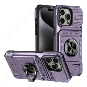 Ultrashok | Schokbestendige iPhone Magneetring Kaarthouder Hoes